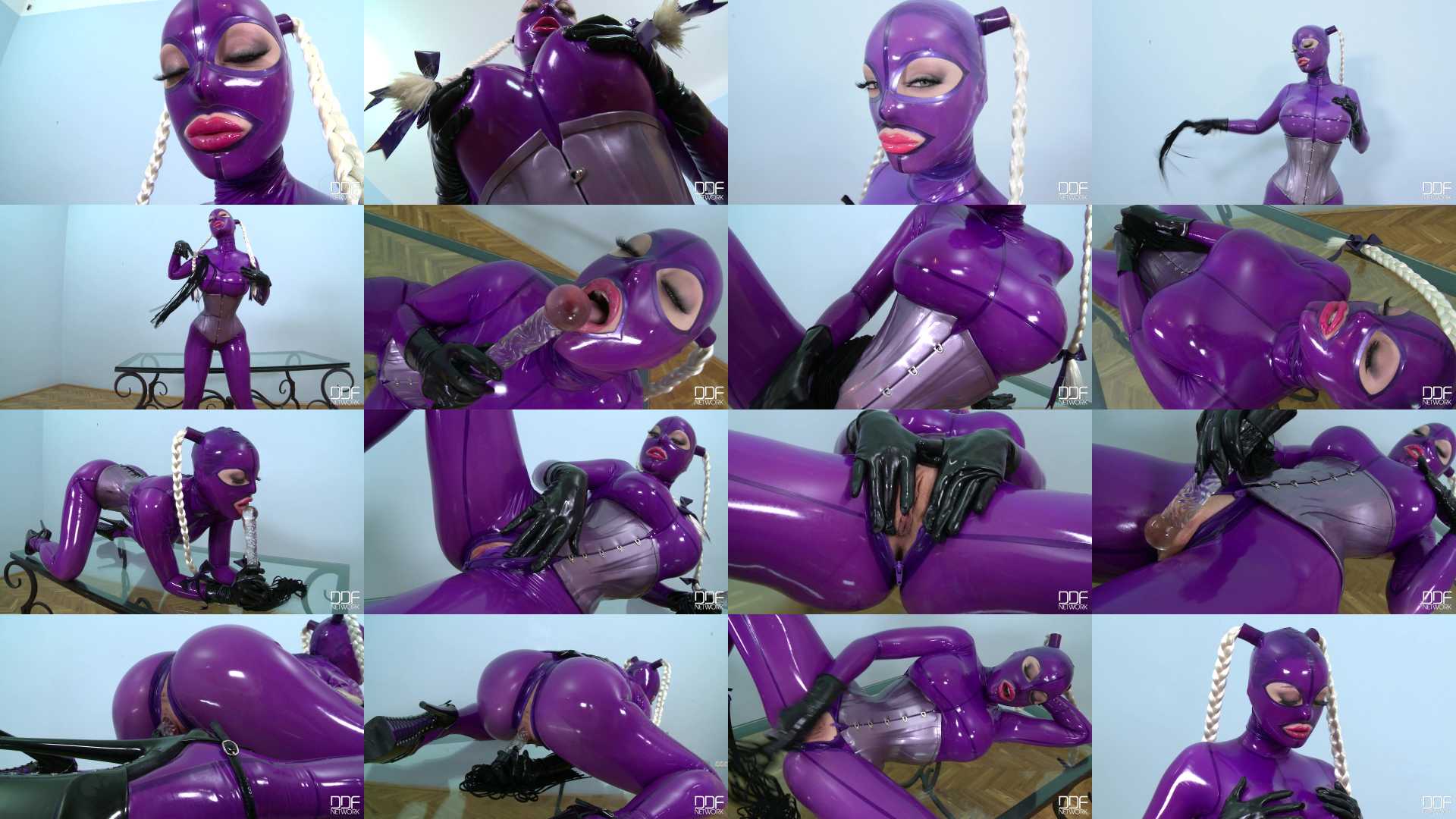 Latex Lucy in She Looms in Latex